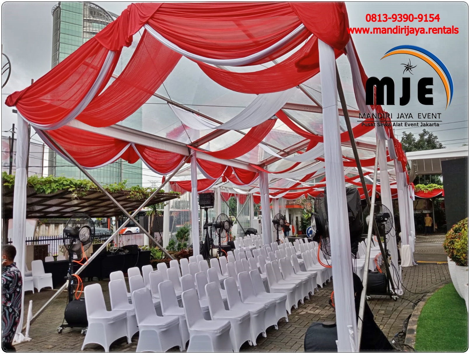 sewa tenda transparan jakarta