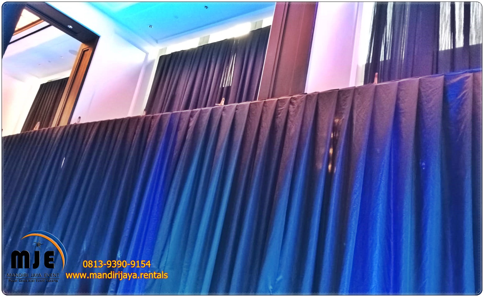 Sewa Tirai Hitam Jakarta