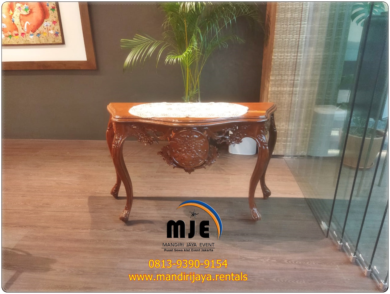 Meja Konsul/ Meja Tanda Tangan