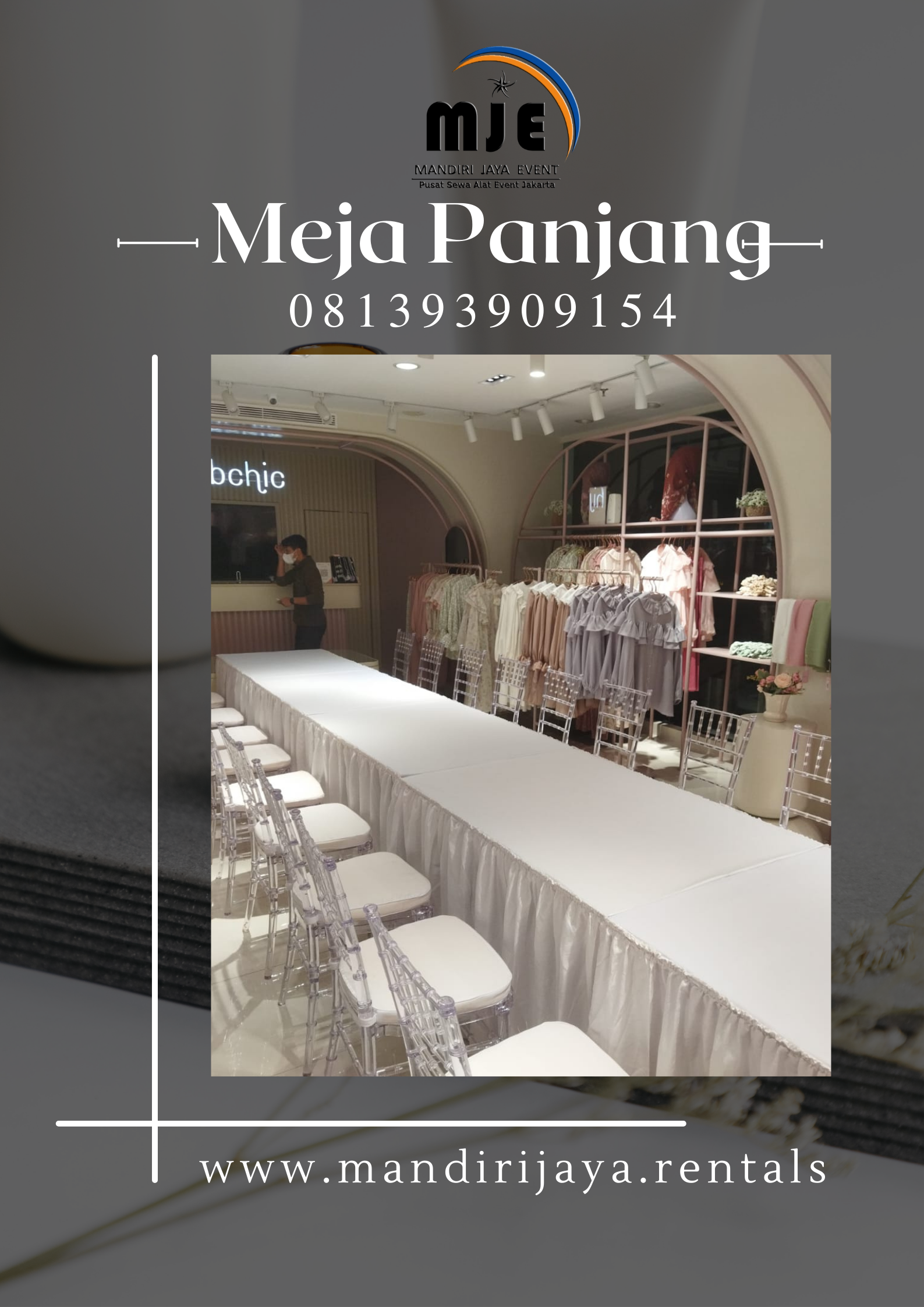 Sewa Meja Panjang Tugu Utara Jakarta Utara