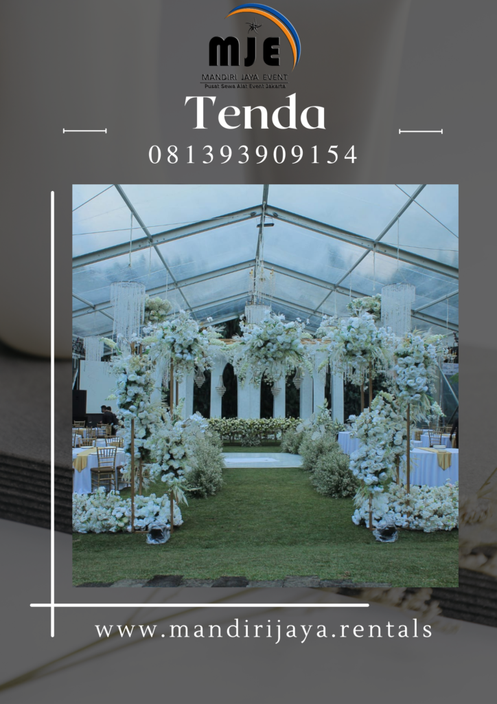 Sewa Tenda Kebagusan Pasar Minggu Jakarta Selatan