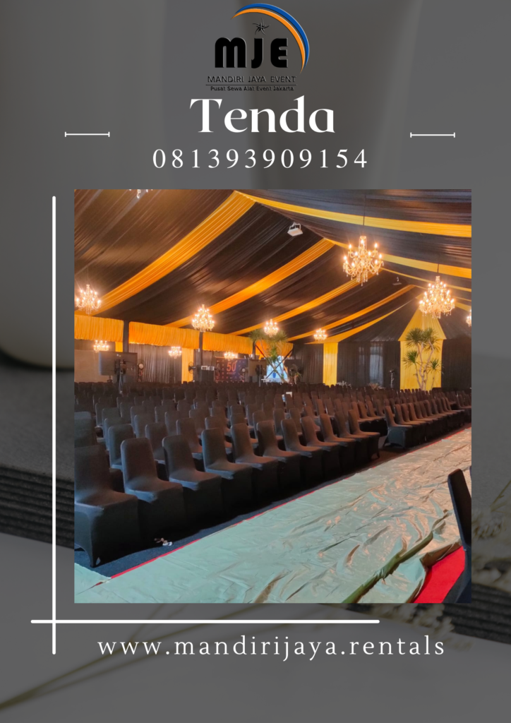 Sewa Tenda Kebagusan Pasar Minggu Jakarta Selatan
