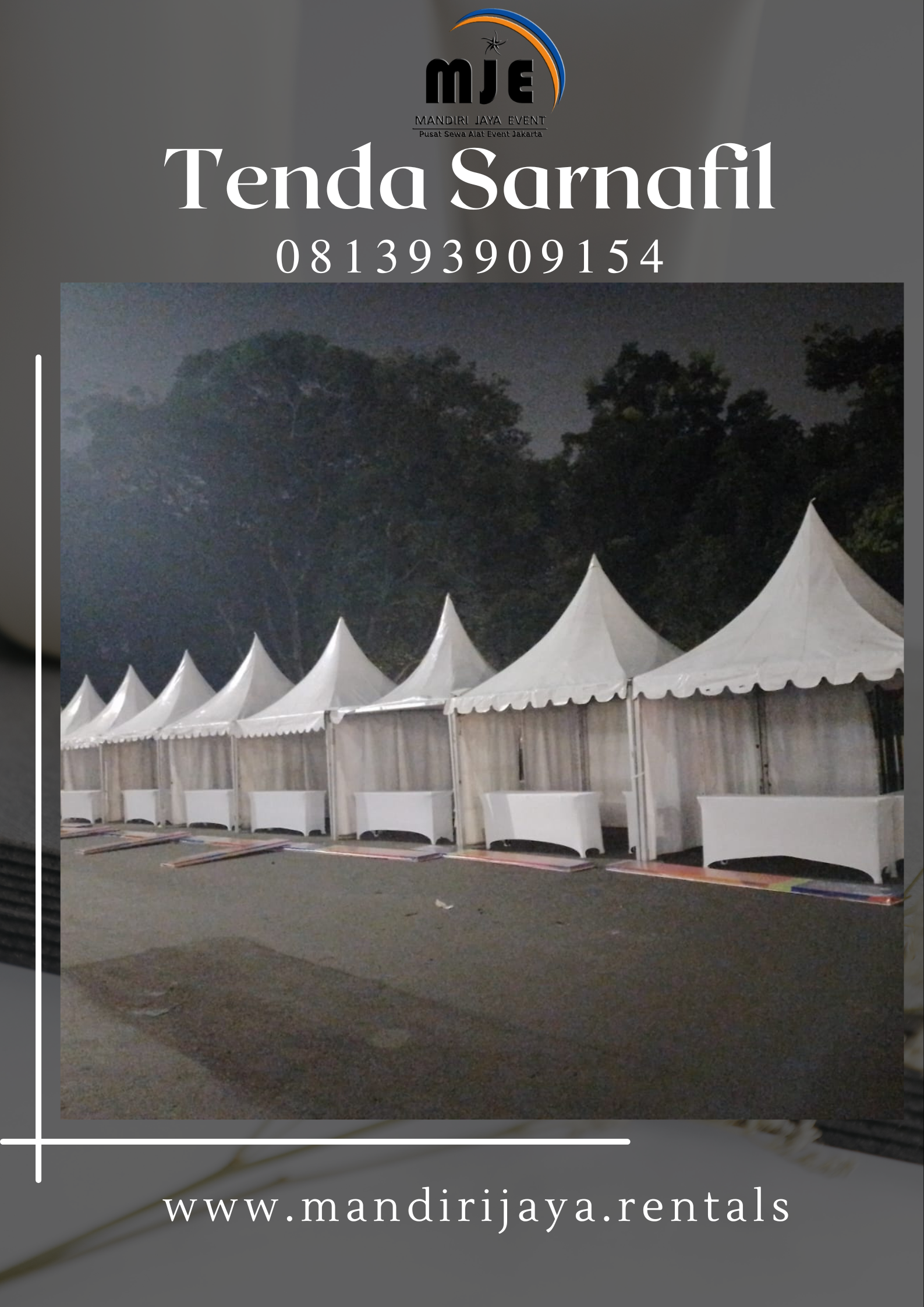 Sedia Tenda Di Sewa Ke Wilayah Johar Baru Jakarta Pusat