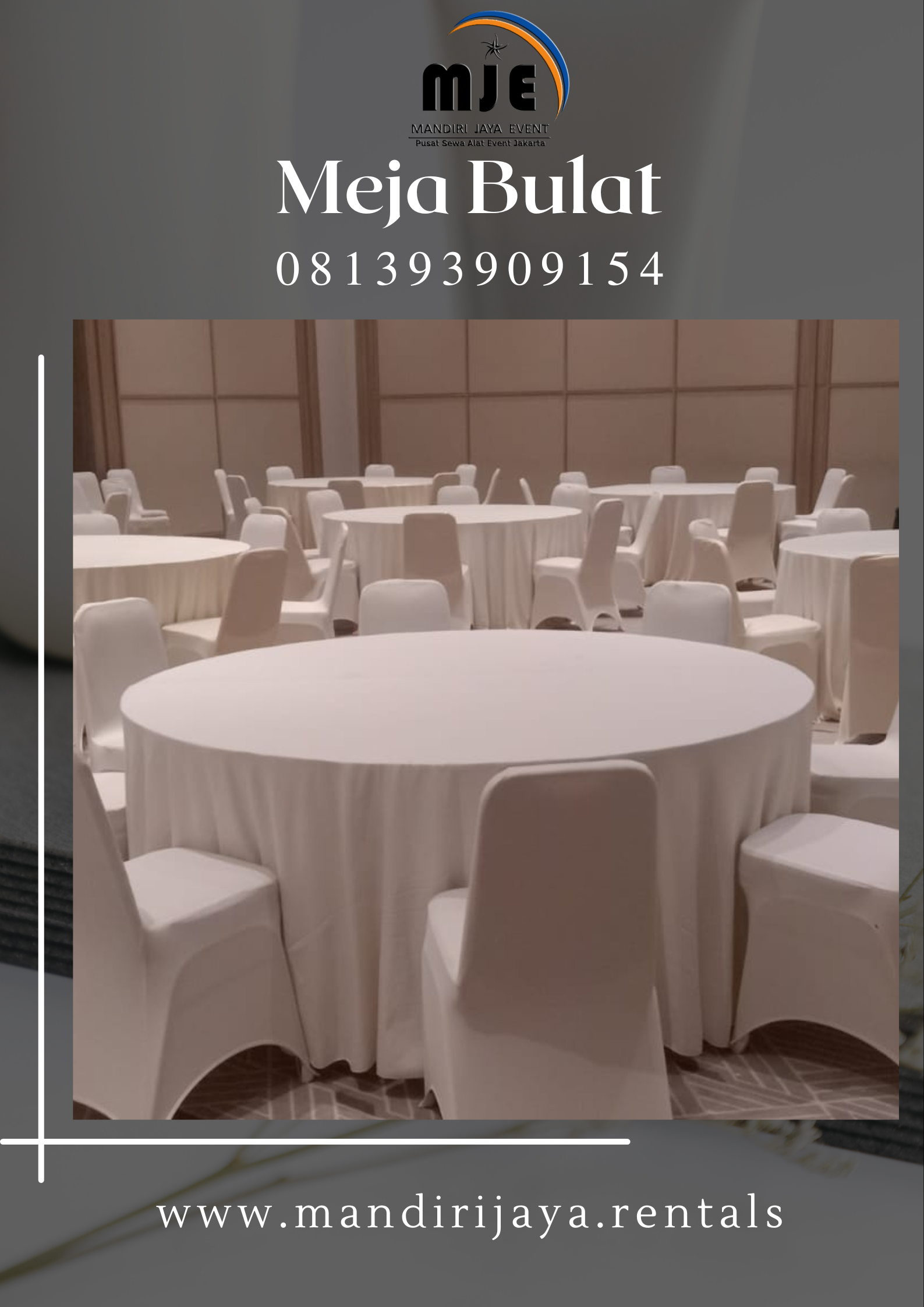 Sewa Meja Bulat Siap Kirim Matraman Jakarta Timur