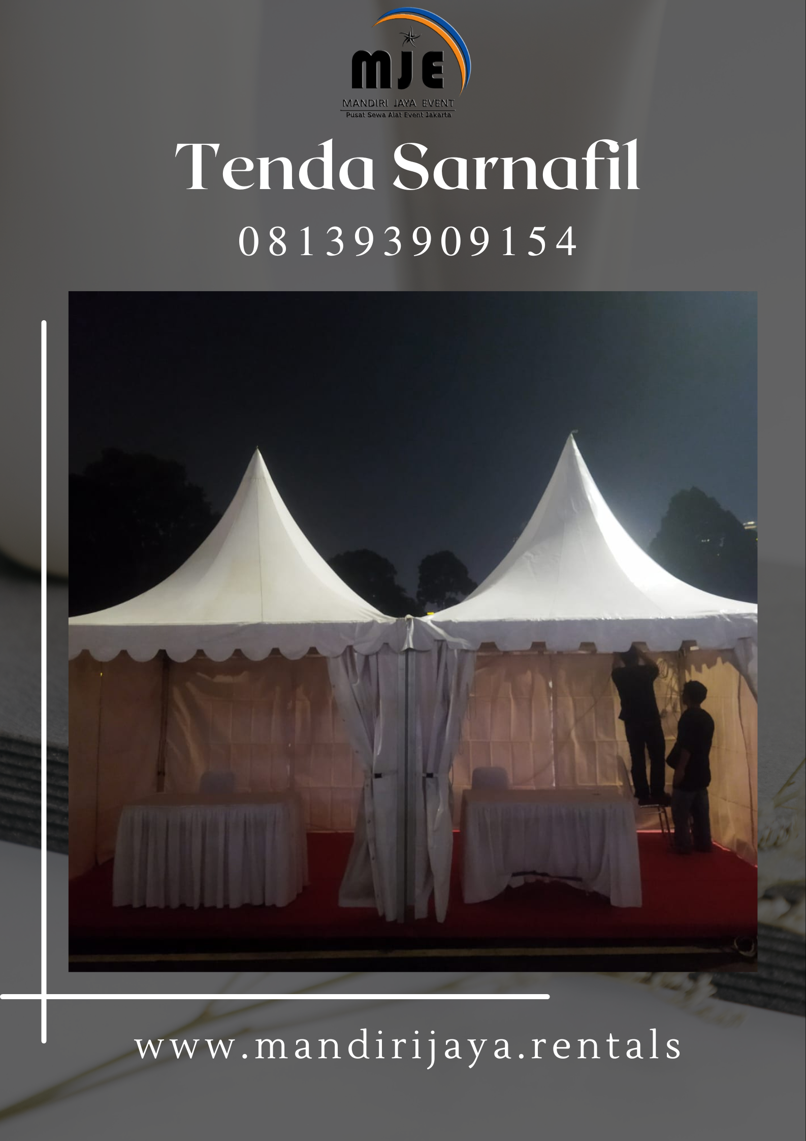 Sewa Tenda Sarnafil Karet Semanggi Setiabudi Jakarta Selatan