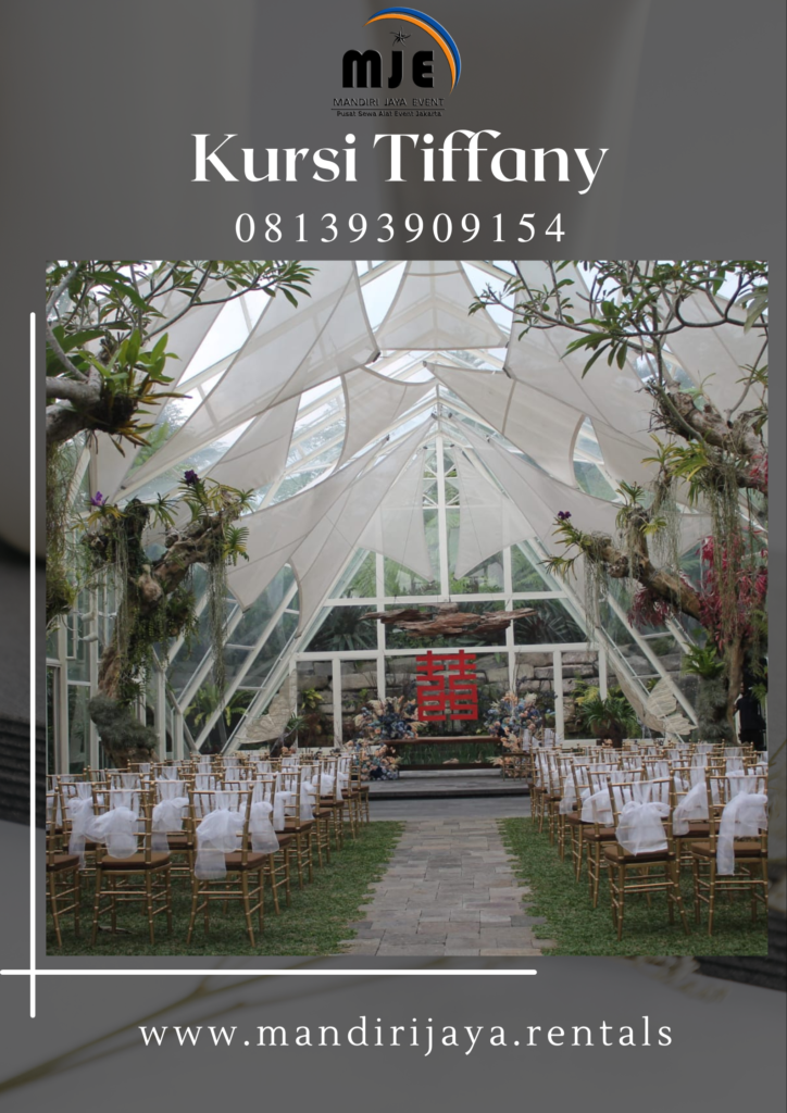 Sewa Kursi Tiffany Gold Pegadungan Kalideres Jakarta Barat