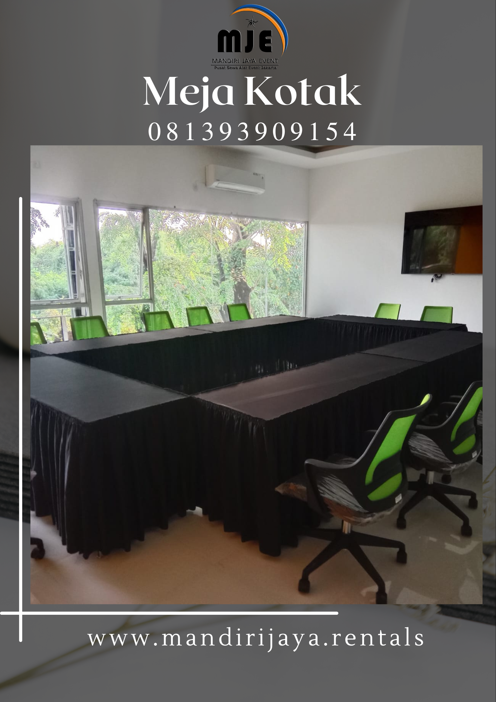 Sewa Meja Kotak Kota Bambu Selatan Palmerah Jakarta Barat