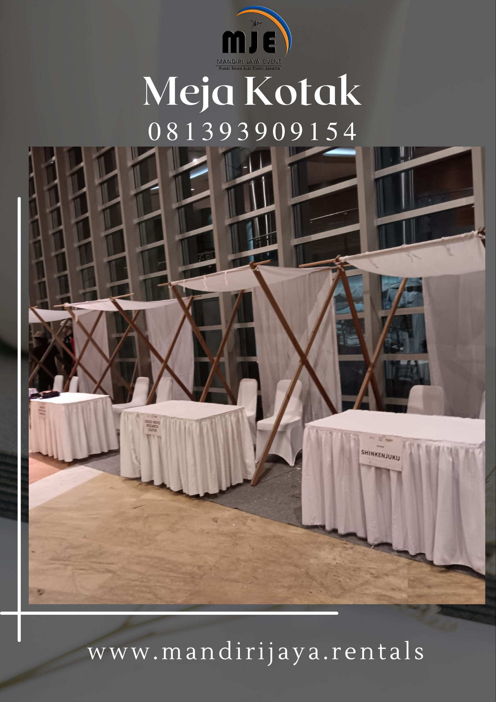 Sewa Meja Kotak Pekayon Jaya Bekasi Selatan