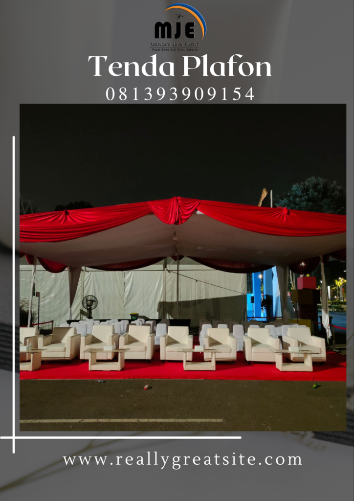 Melayani Sewa Tenda Kwitang Senen Jakarta Pusat