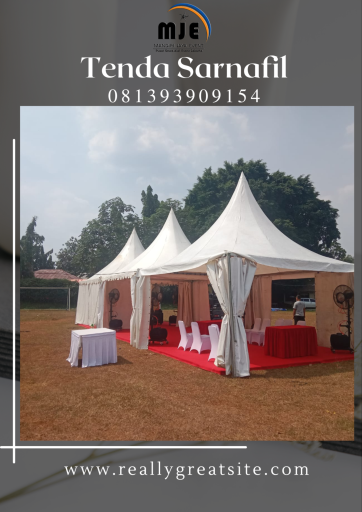 Melayani Sewa Tenda Kwitang Senen Jakarta Pusat