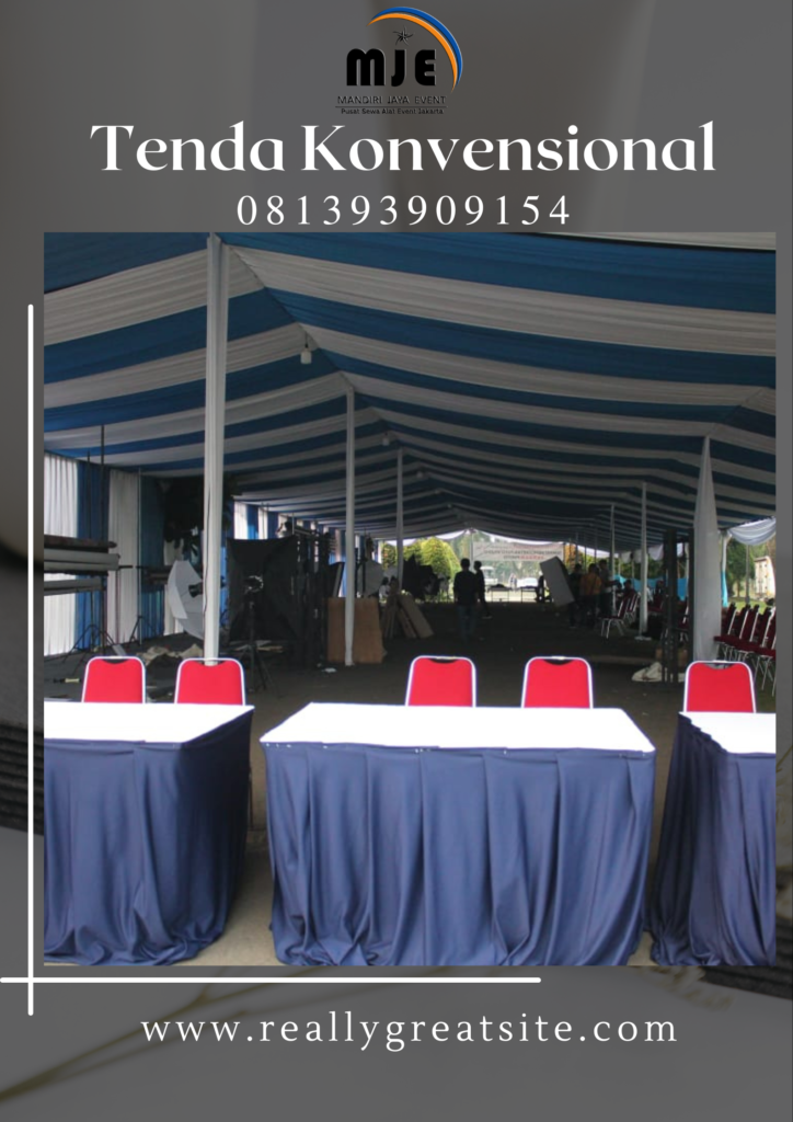 Melayani Sewa Tenda Kwitang Senen Jakarta Pusat