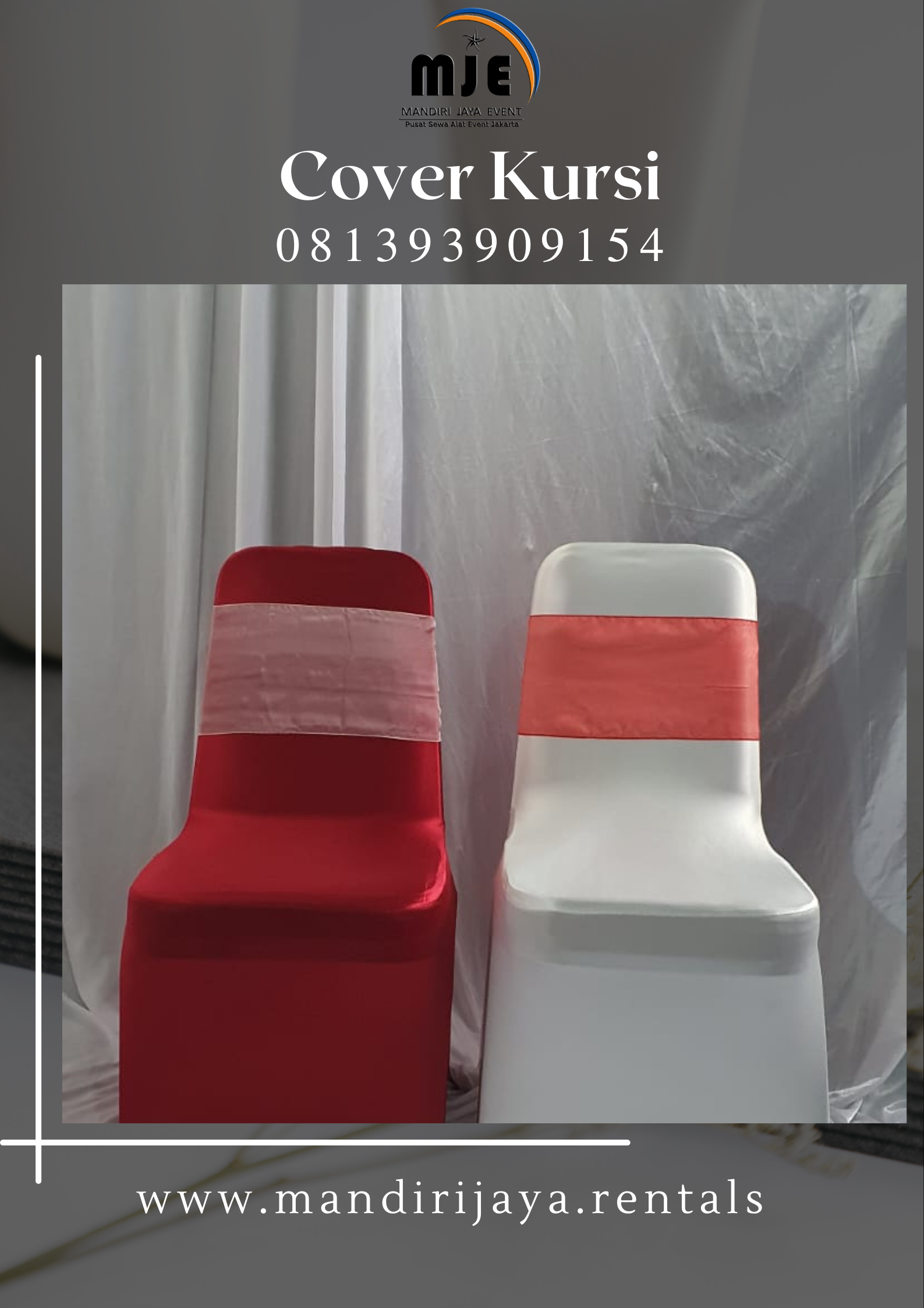 Rental Cover Kursi Stretch Banyak Pilihan Warna Jakarta