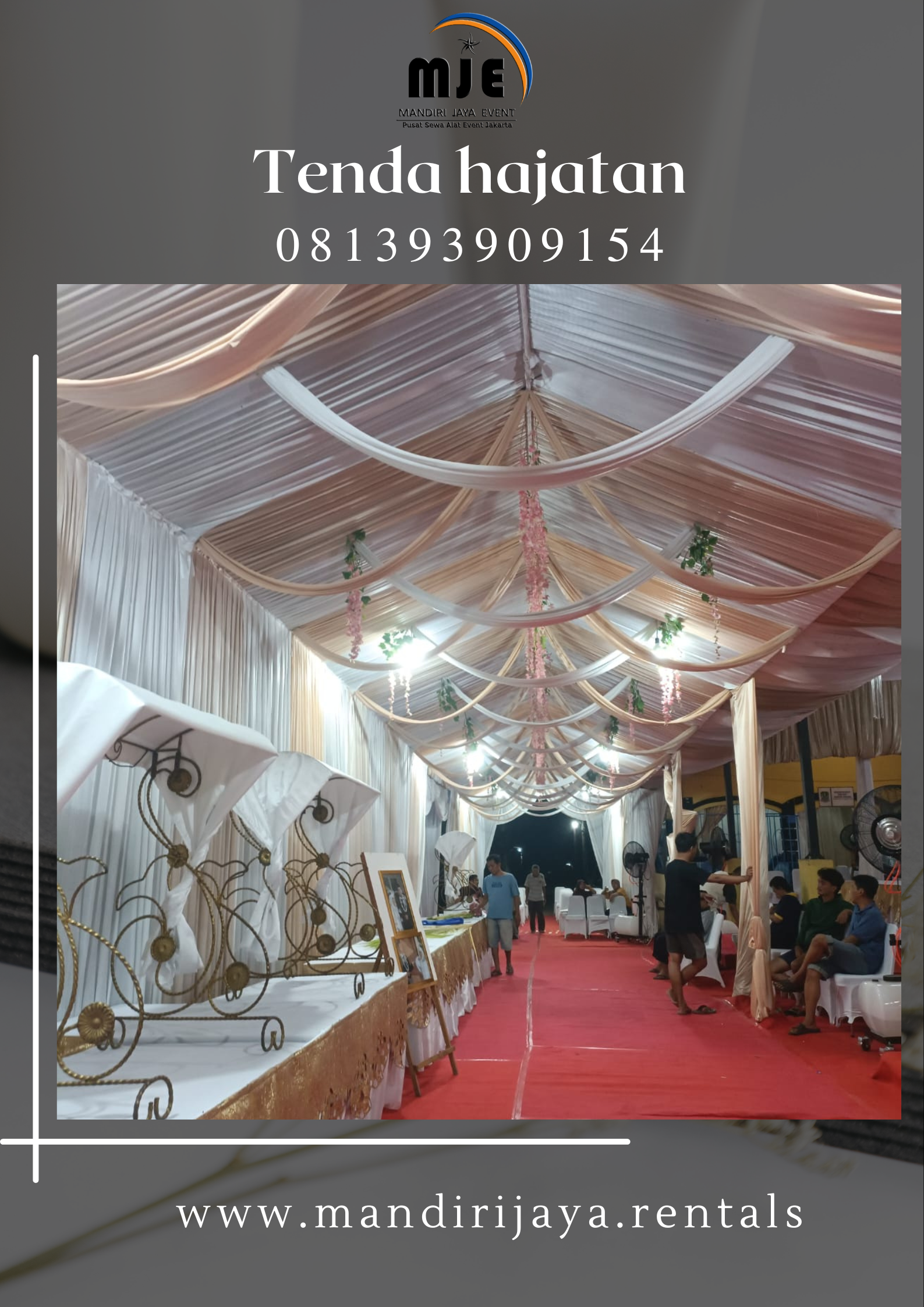 Sewa Tenda Hajatan Rawa Buntu Serpong Tangerang Selatan