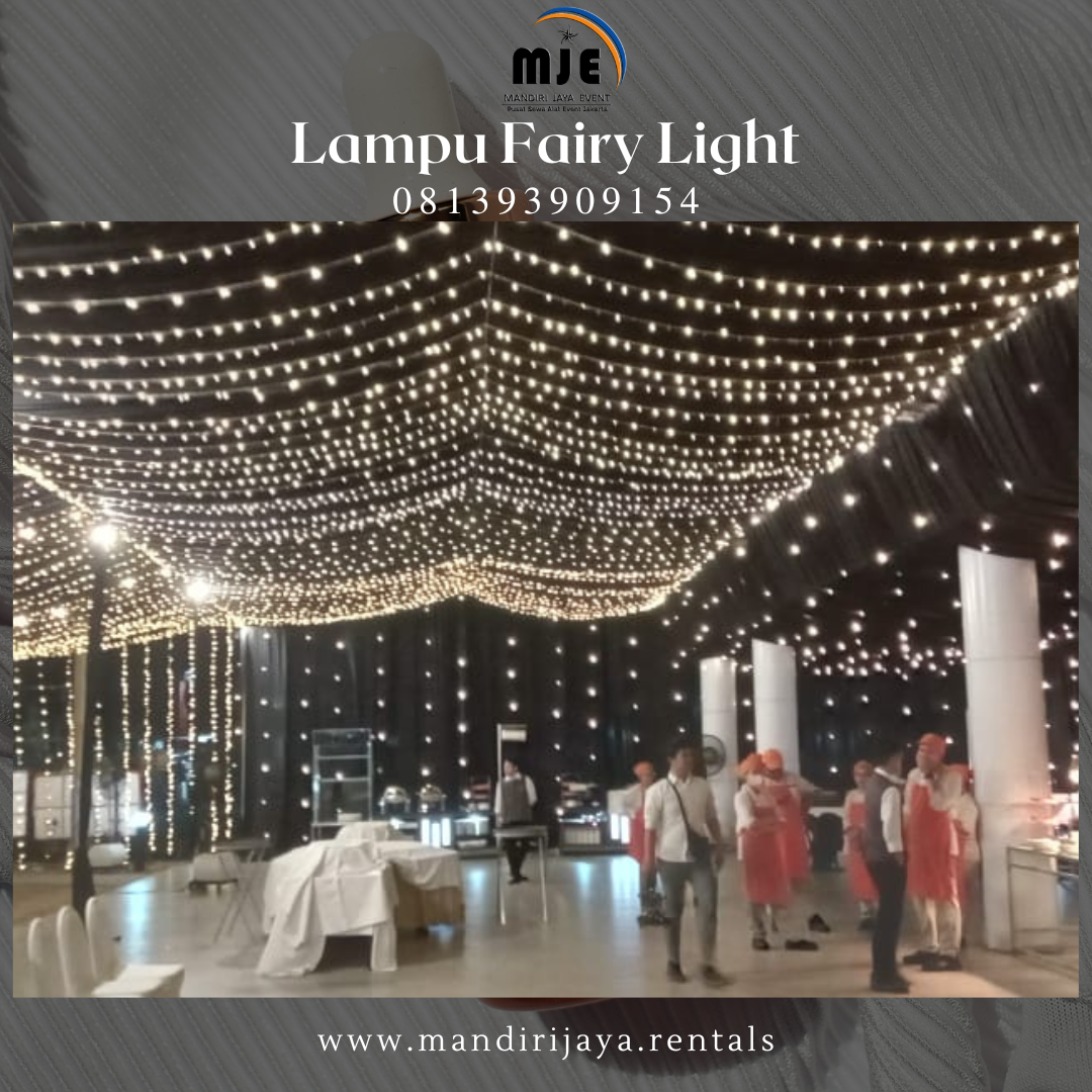 Tempat Sewa Lampu Fairy Light Bekasi Jawa Barat