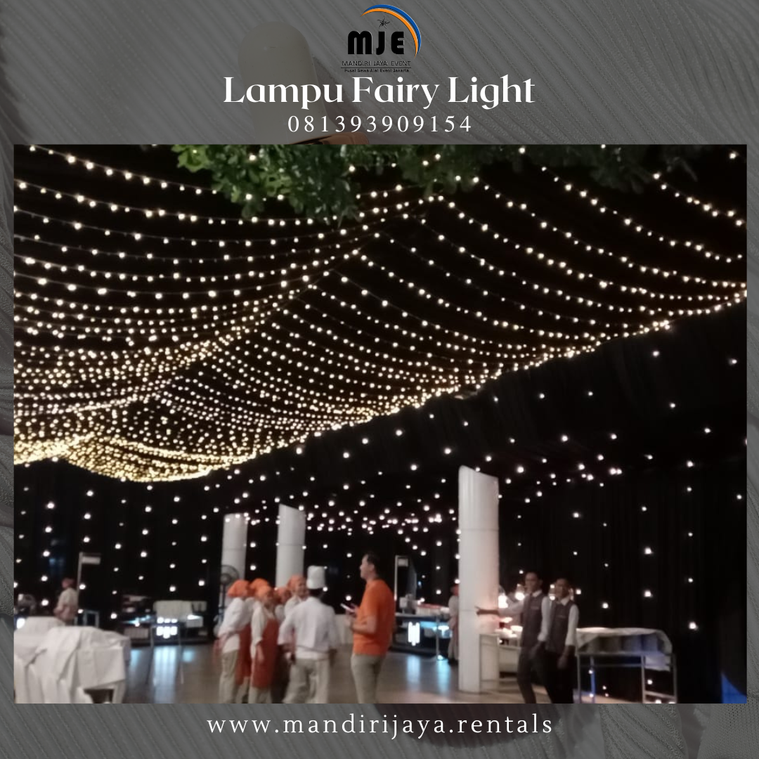 Sewa Lampu Fairy light Kawasan Industri Lippo Cikarang Bekasi