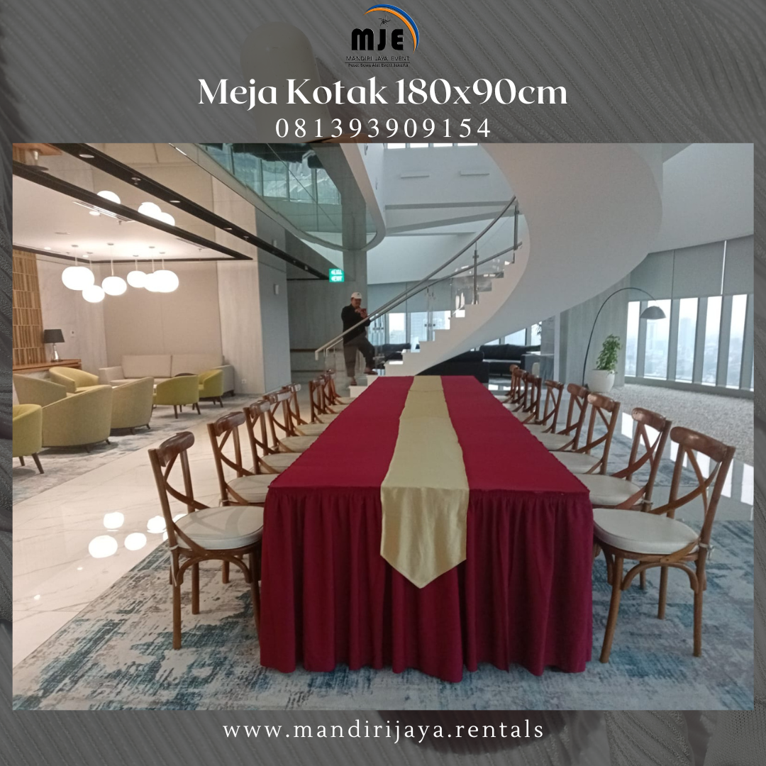 Sewa Meja Kotak Jakarta Industrial Estate Pulogadung