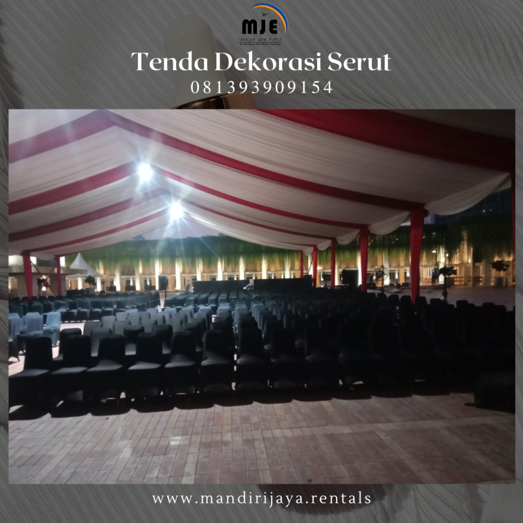 Sewa Tenda Serut Kawasan Industri Sentul Bogor