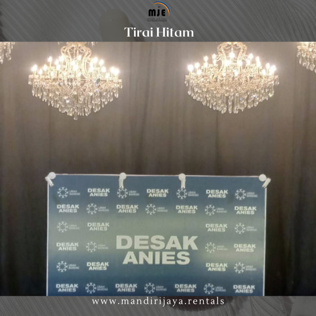 Sewa Tirai Hitam Best Quality Cikarang Jawa Barat