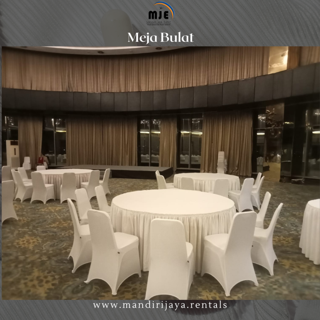 Tempat Sewa Meja Bulat Grogol Petamburan Jakarta Barat