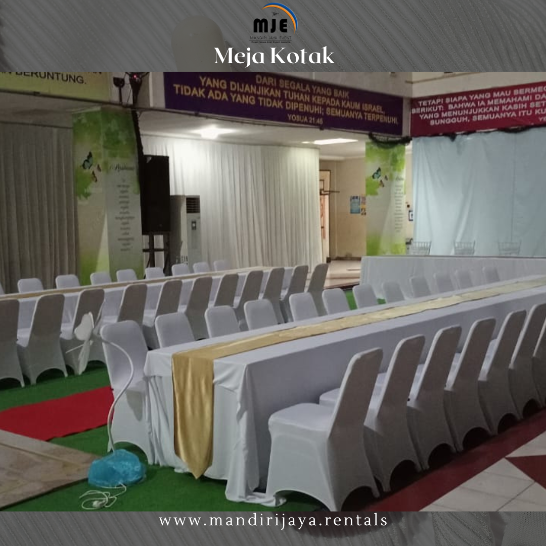 Sewa Meja Kotak Serbaguna Siap Antar Bekasi Jawa Barat