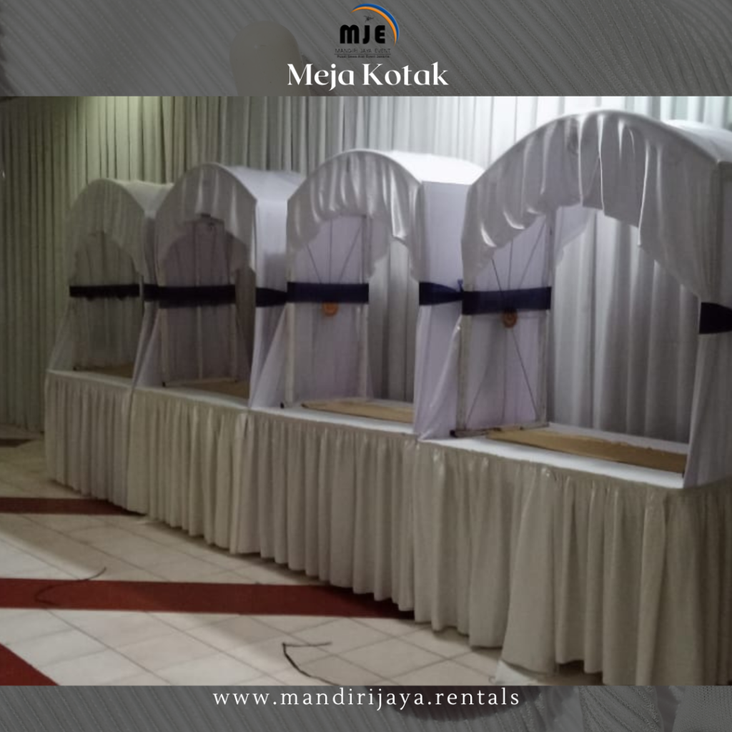 Sewa Meja Kotak Serbaguna Siap Antar Bekasi Jawa Barat