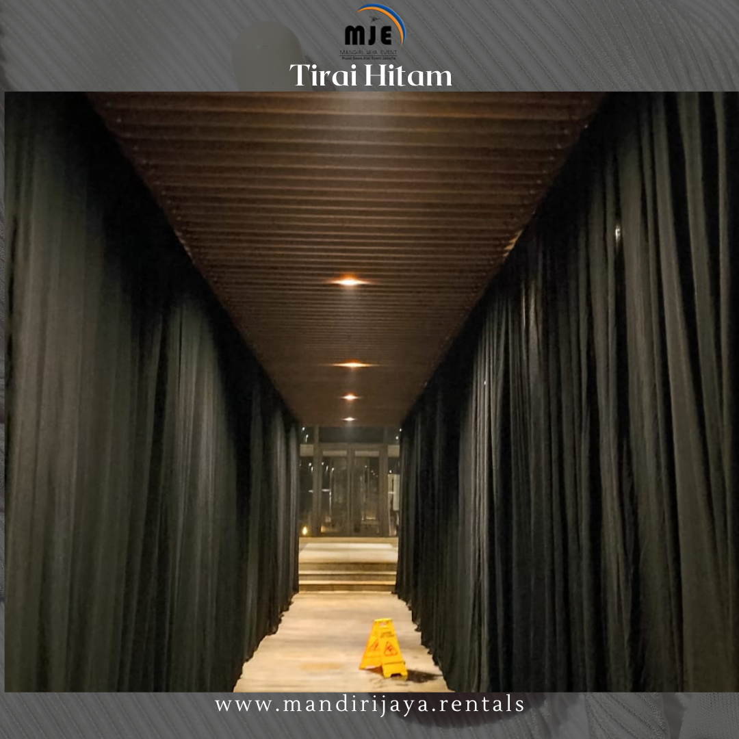 Sewa Tirai Hitam Halus Dan Tebal Purwakarta Jawa Barat