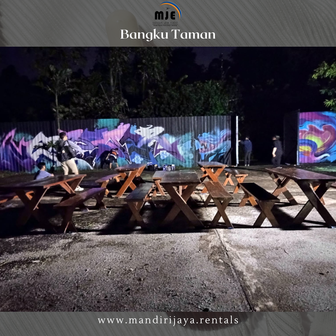 Rental Bangku Taman Estetik Cilincing Jakarta Utara