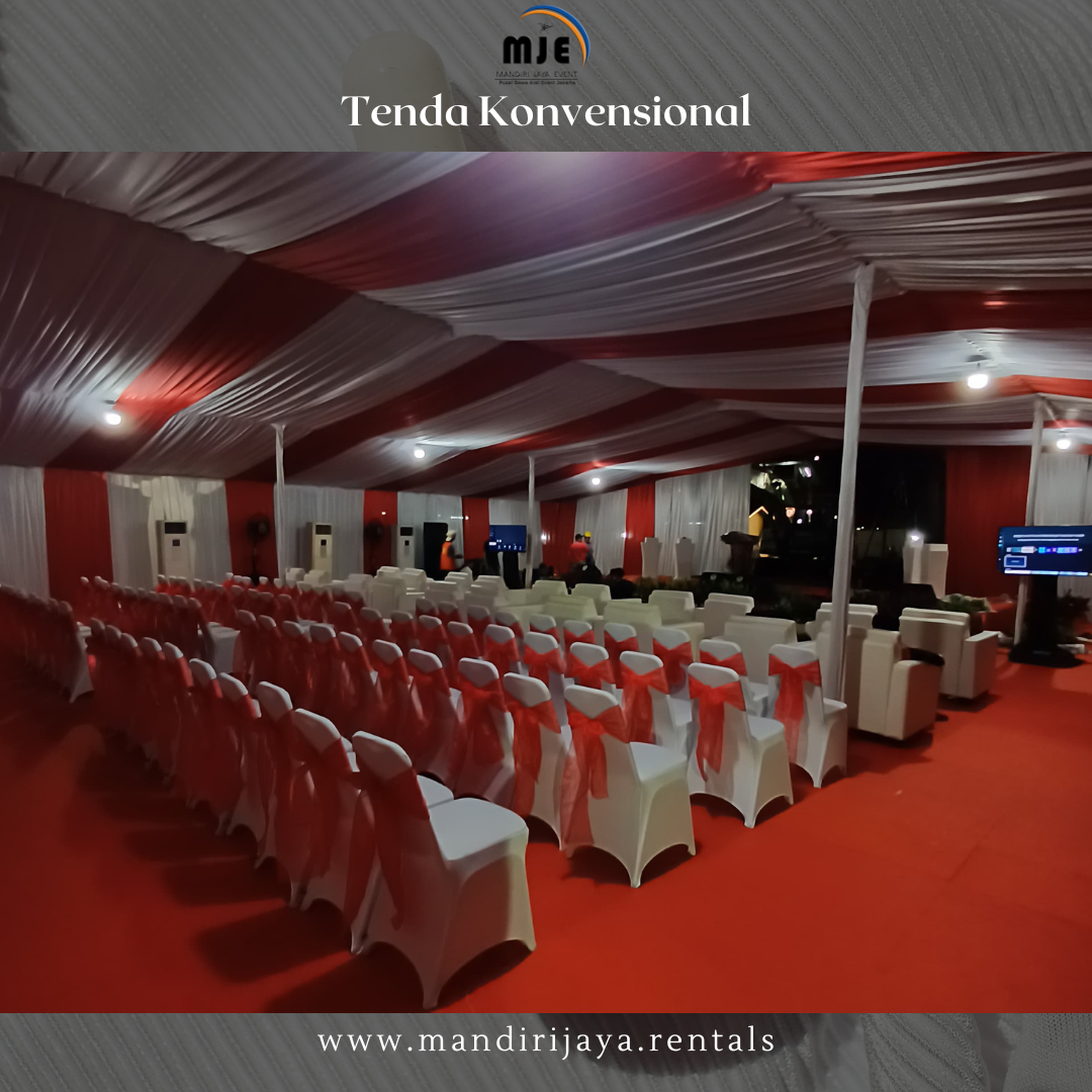 Sewa Tenda Konvensional Kota Baru Bekasi Barat