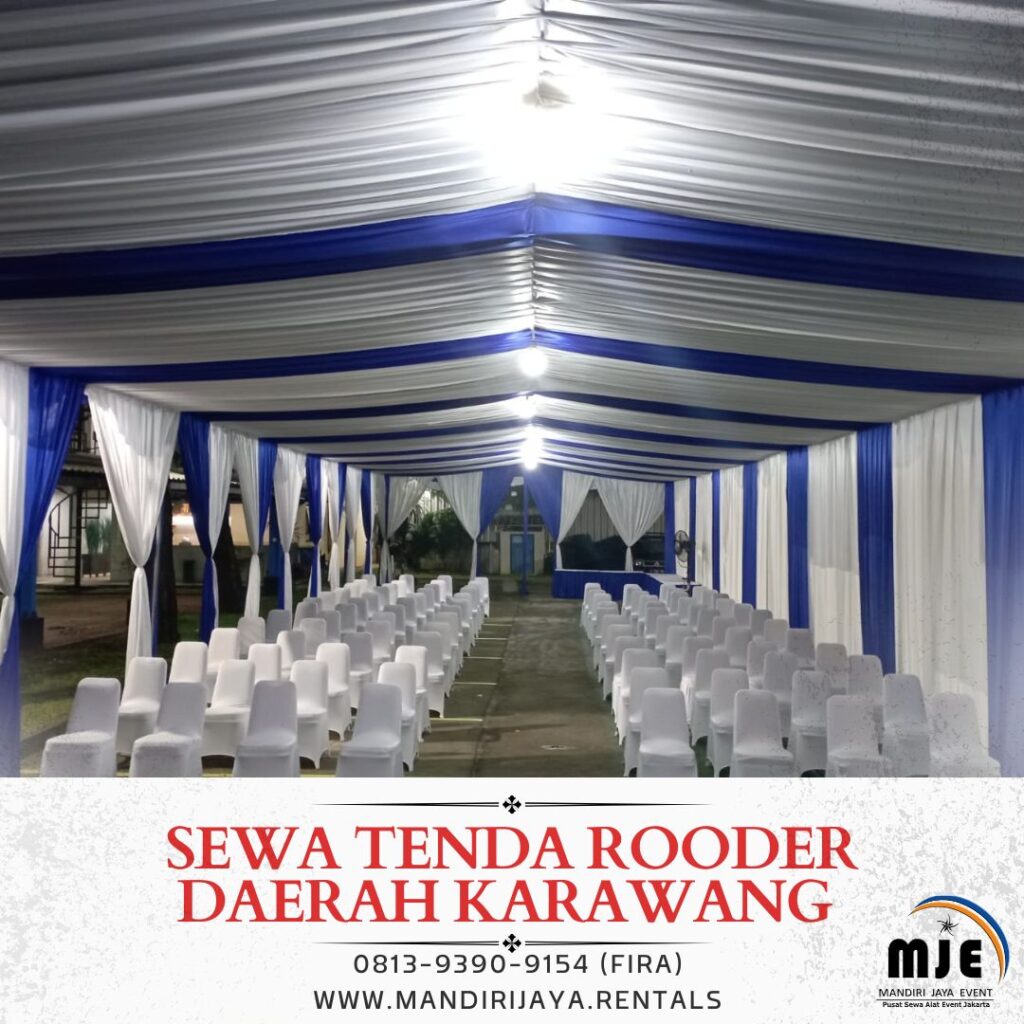 Sewa Tenda Rooder Daerah Karawang