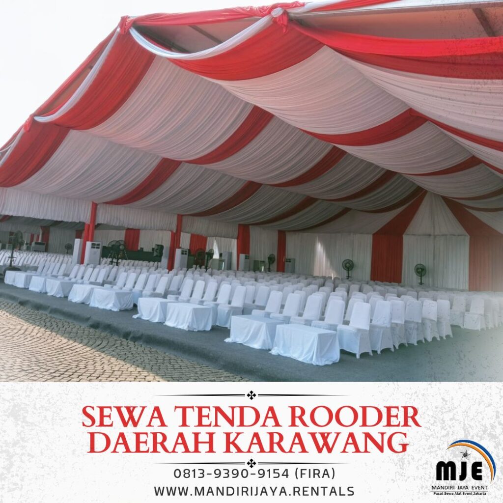 Sewa Tenda Rooder Daerah Karawang