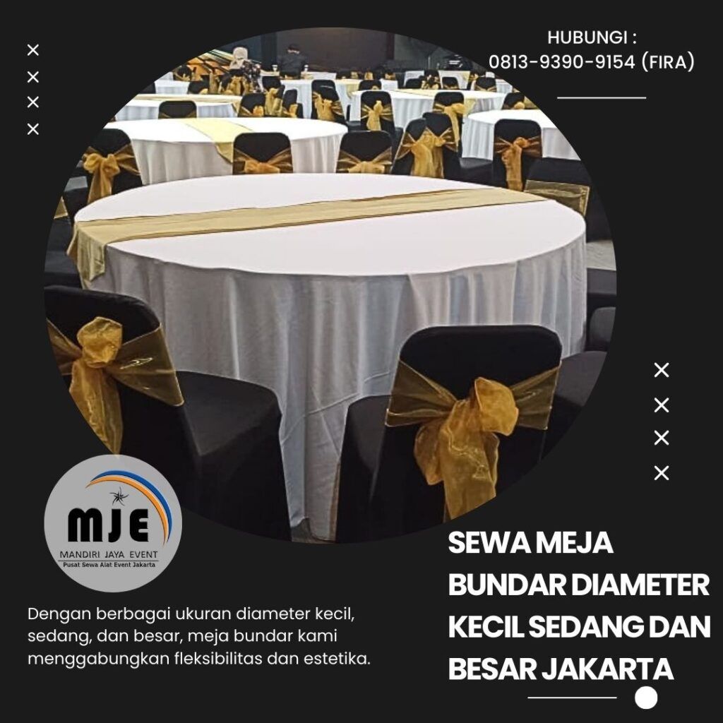 Sewa Meja Bundar Diameter Kecil Sedang Dan Besar Jakarta Sewa Meja Bundar Diameter Kecil Sedang Dan Besar Jakarta