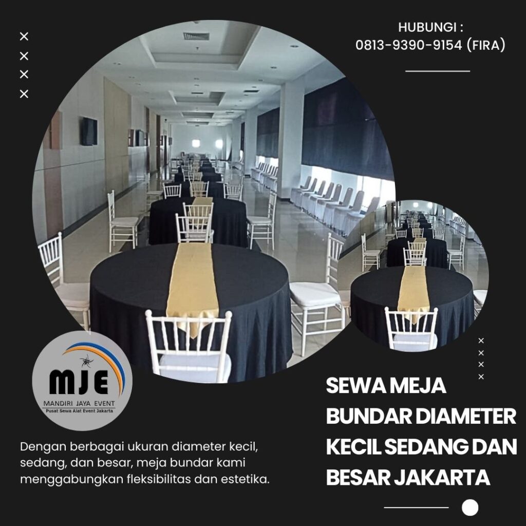 Sewa Meja Bundar Diameter Kecil Sedang Dan Besar Jakarta Sewa Meja Bundar Diameter Kecil Sedang Dan Besar Jakarta