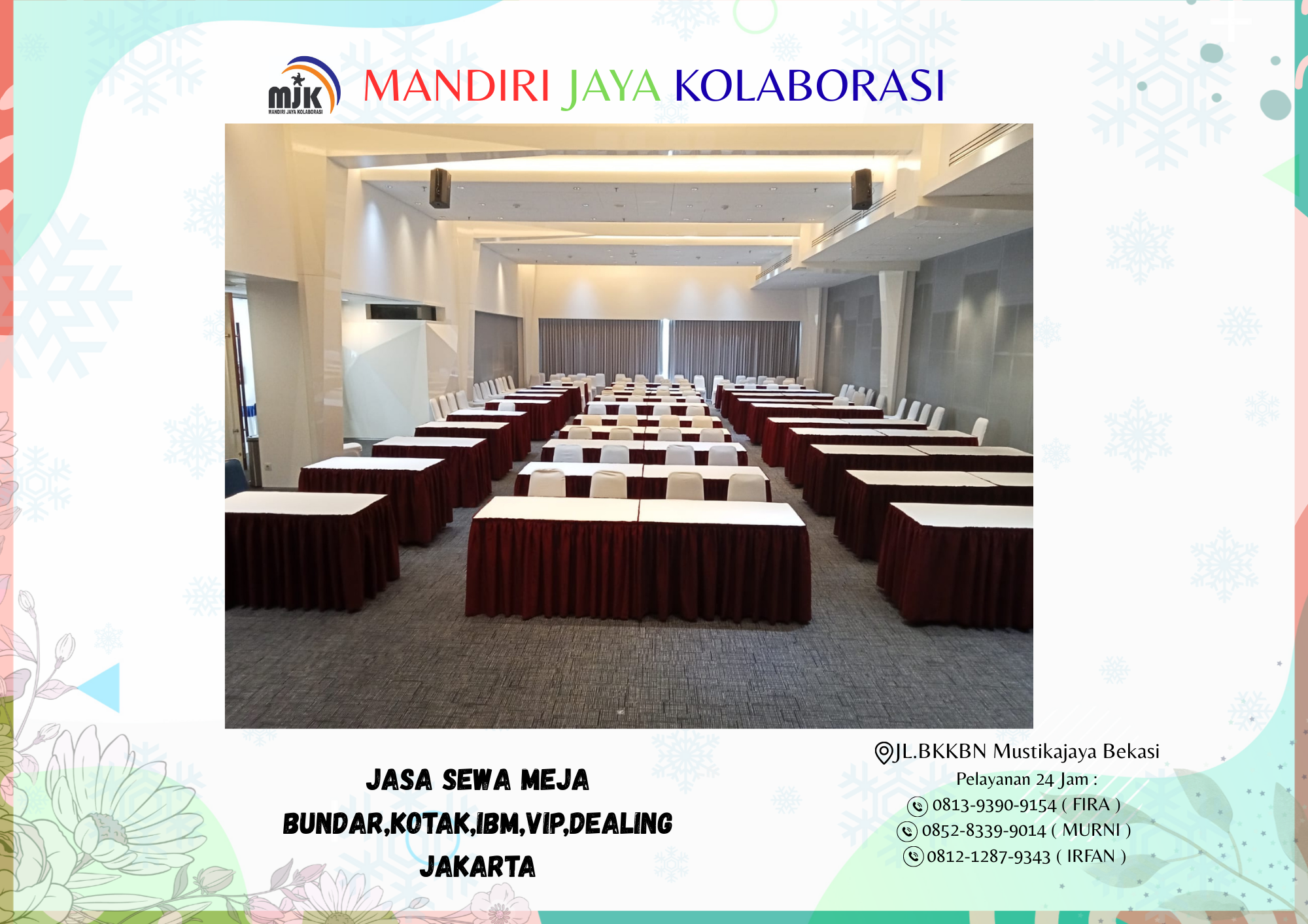 Jasa Sewa Meja Bundar Kotak IBM VIP Dealing Jakarta Jasa Sewa Meja Bundar Kotak IBM VIP Dealing Jakarta