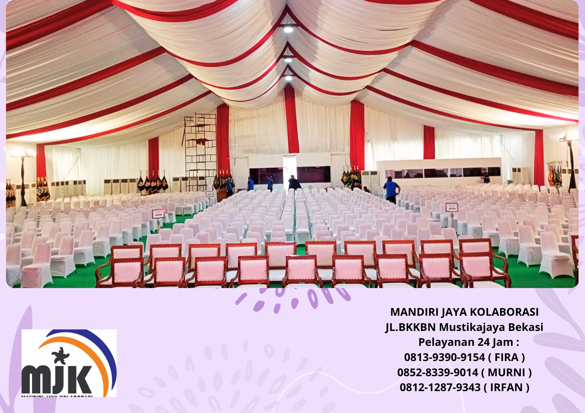 Jasa Sewa Tenda Merah Putih Event Upacara HUT RI Daerah Jakarta Siap Merdeka Jasa Sewa Tenda Merah Putih Event Upacara HUT RI Daerah Jakarta Siap Merdeka