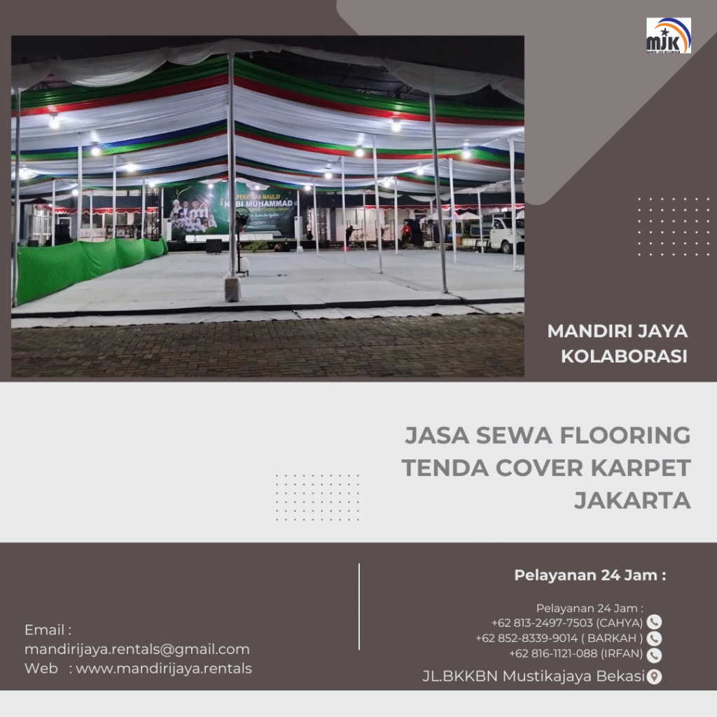 Jasa Sewa Flooring Tenda Cover Karpet Jakarta
