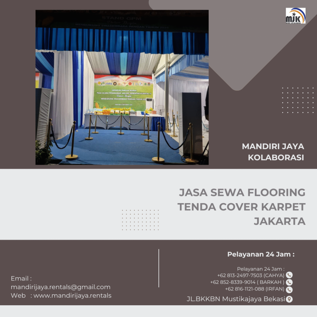 Jasa Sewa Flooring Tenda Cover Karpet Jakarta