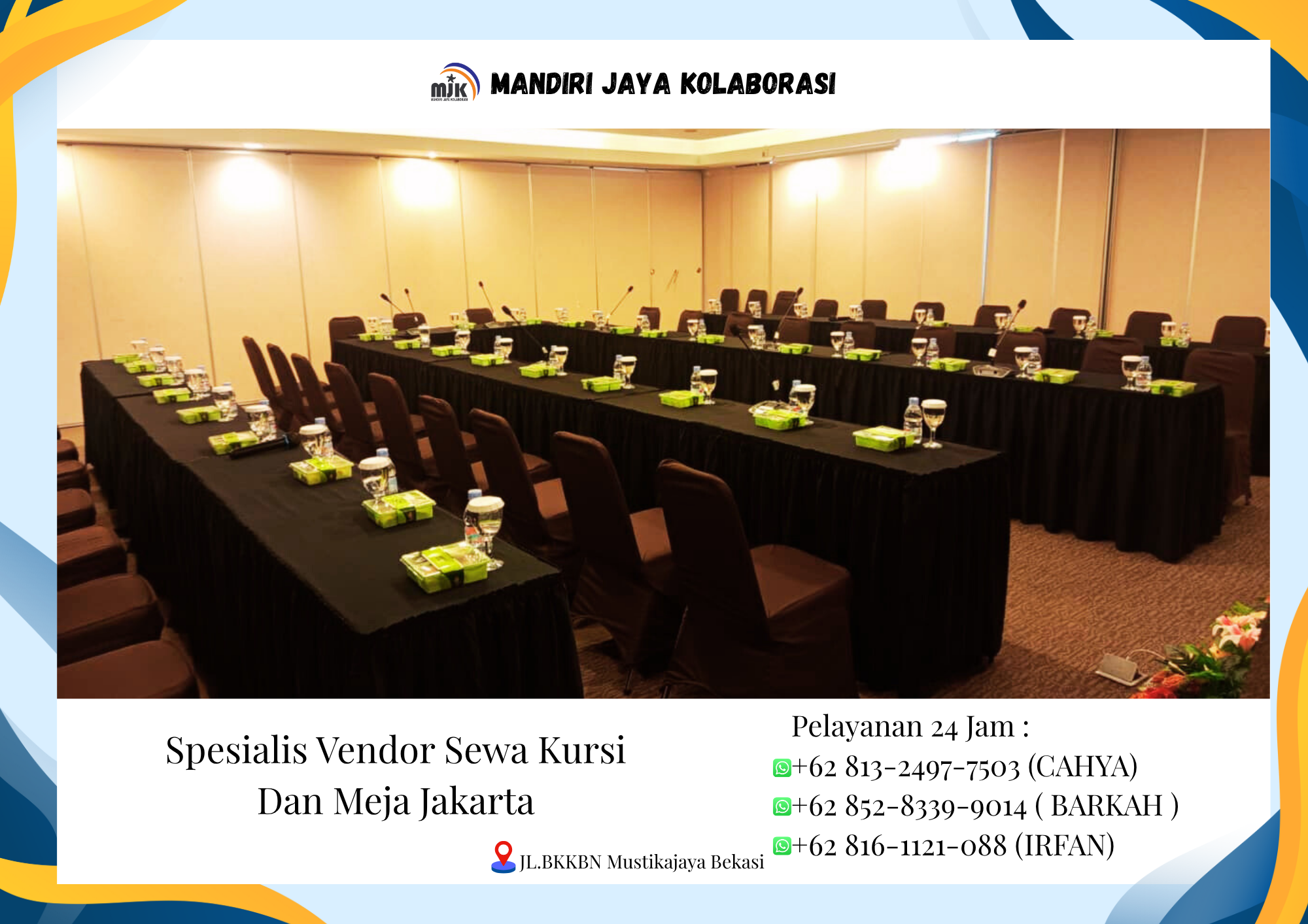 Spesialis Vendor Sewa Kursi Dan Meja Jakarta