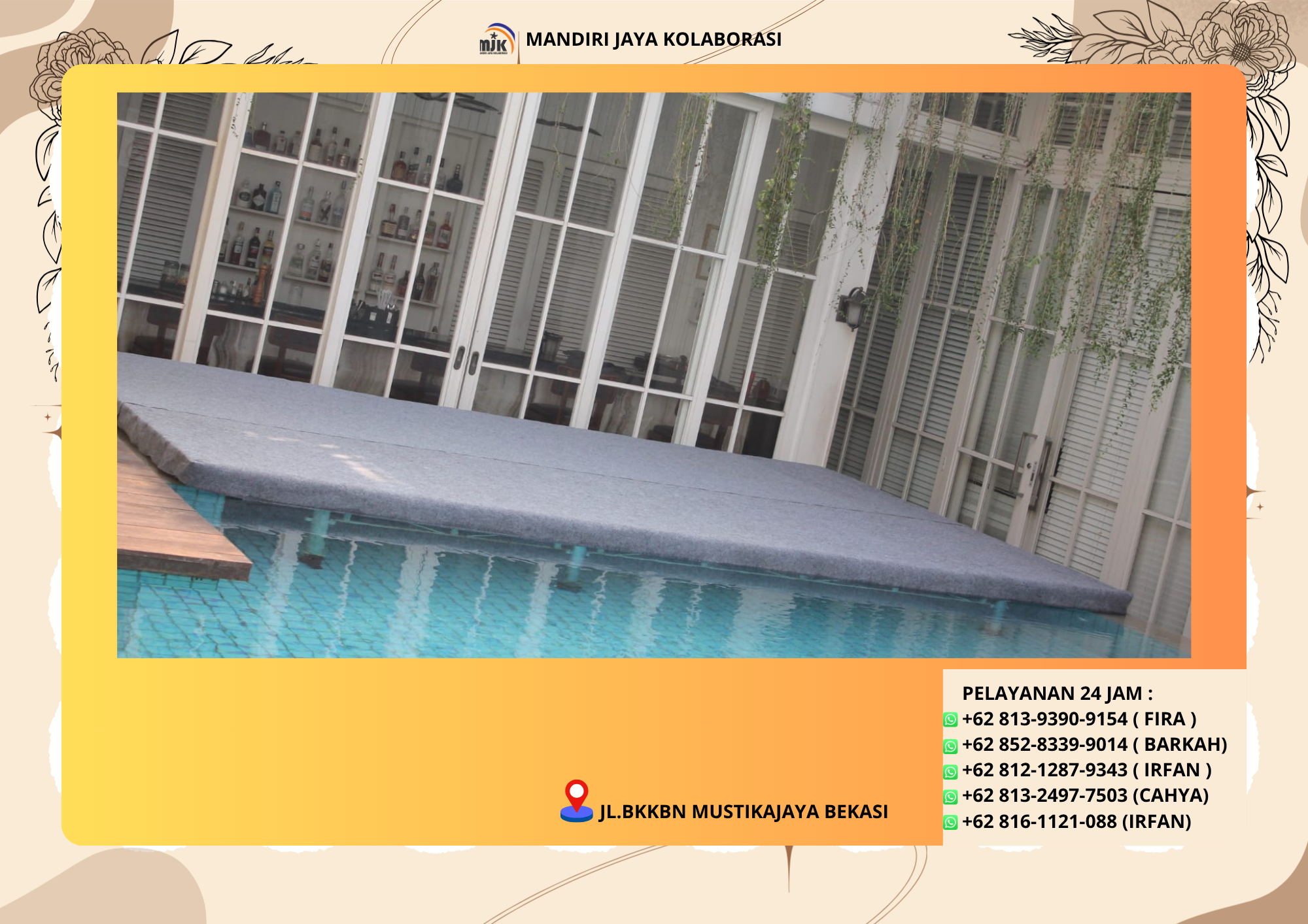 Vendor Jasa Flooring Tutup Kolam Renang Depok (1) Vendor Jasa Flooring Tutup Kolam Renang Depok