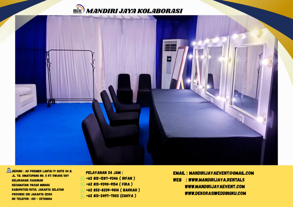 Pusat Sewa Cermin Rias Frame Stainless Full Body Jakarta