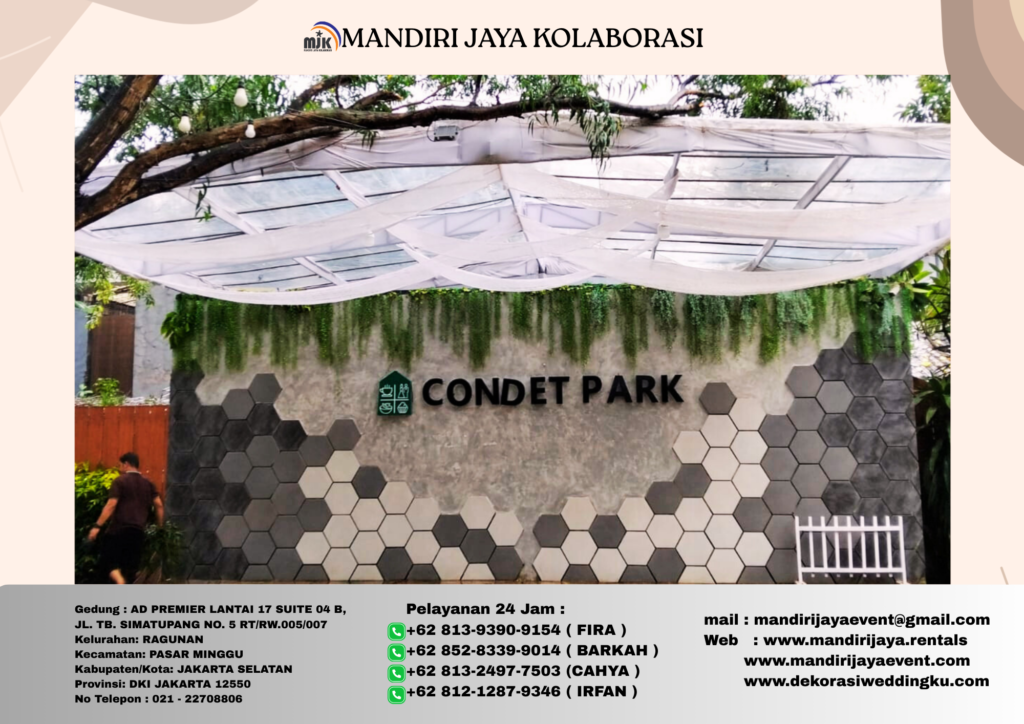 Sewa Panggung, Backdrop, Tenda Roder Lengkap Jakarta