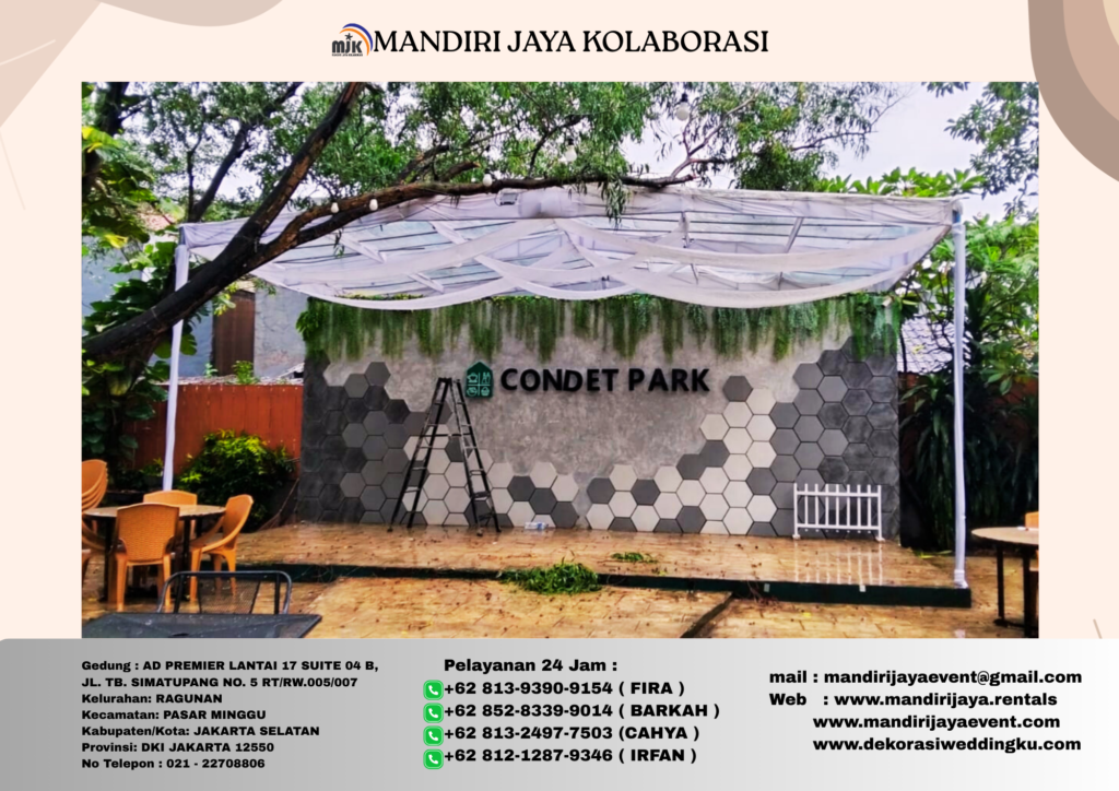 Sewa Panggung, Backdrop, Tenda Roder Lengkap Jakarta