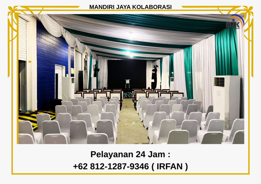 Jasa Sewa Tenda Serut, Kursi Vip Kayu,Sofa Area Jakarta
