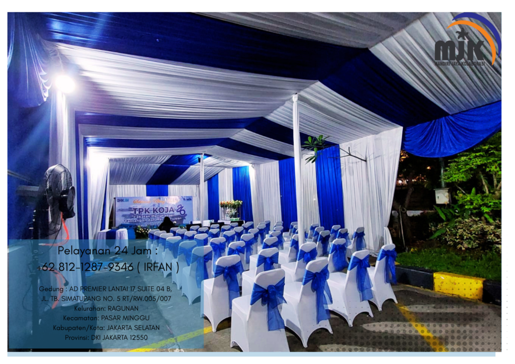 Jasa sewa Tenda,Meja, Kursi Lengkap Jakarta