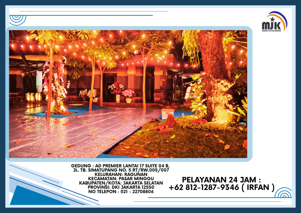 Rental Lampu Out door Hias Taman Jakarta