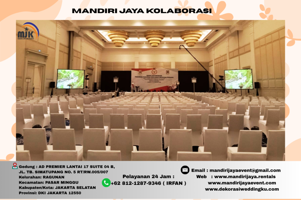 Sewa Kursi Futura Polos & Cover Bahan Stainless Area Jakarta