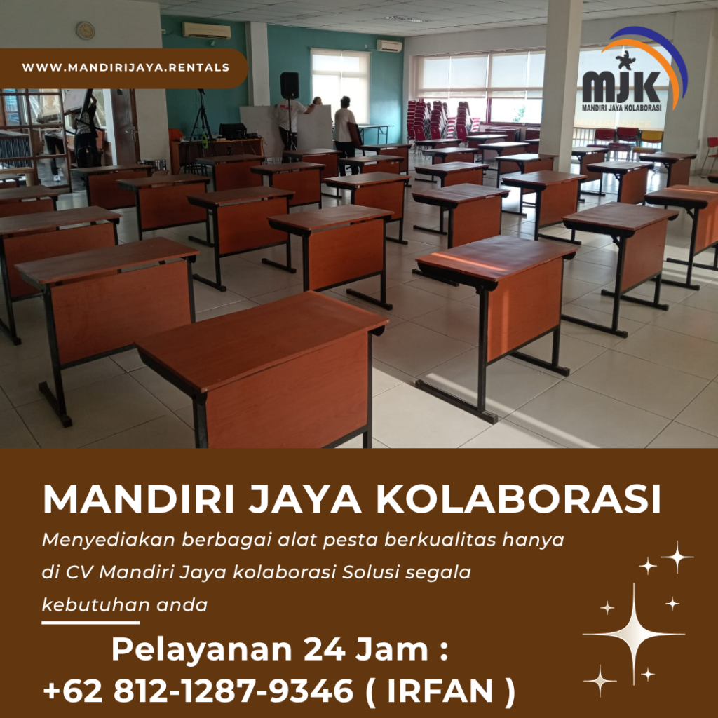 Sewa Meja Test HPL Desain Kuat Elegan Daerah Jakarta Utara