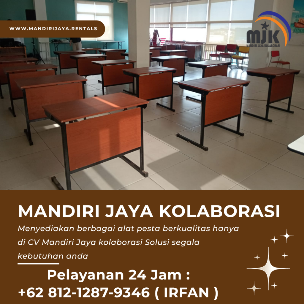 Sewa Meja Test HPL Desain Kuat Elegan Daerah Jakarta Utara