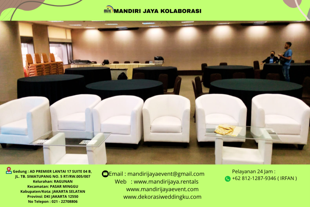 Sewa Sofa Putih Beragam Model Dan Ukuran Daerah Bekasi