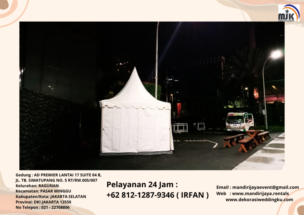 Sewa Tenda sanafil Atau Tenda Kerucut Depok
