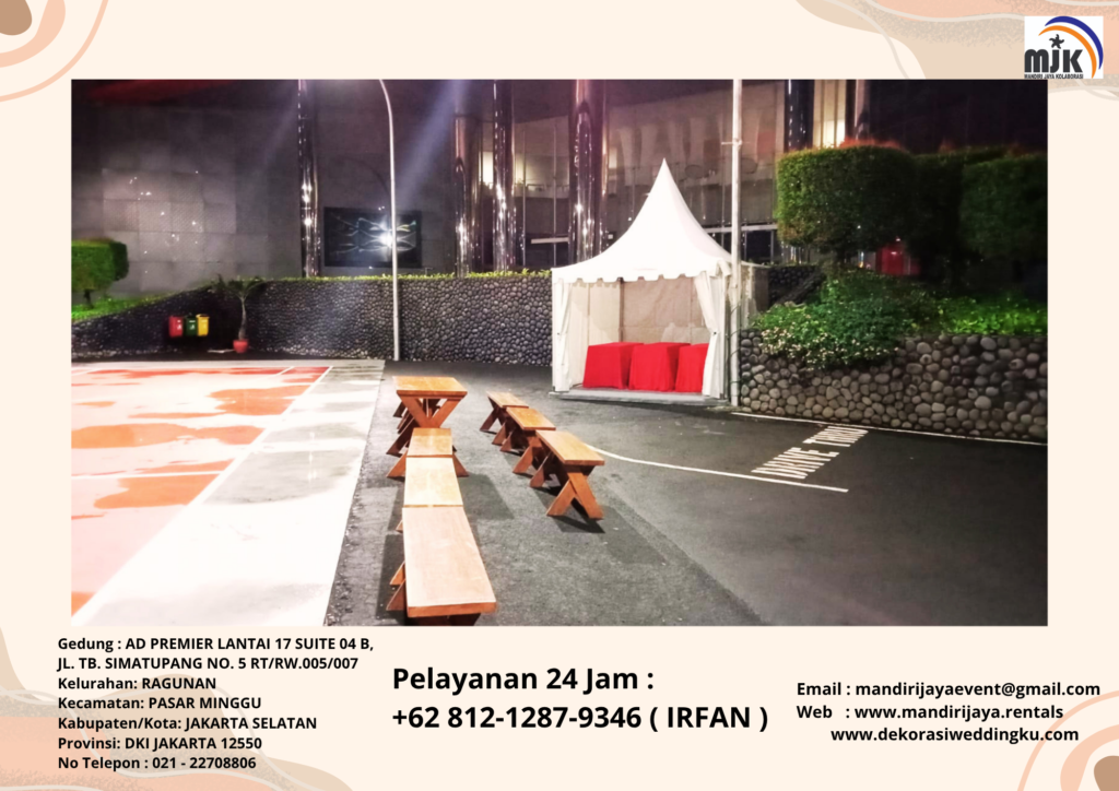 Sewa Tenda sanafil Atau Tenda Kerucut Depok